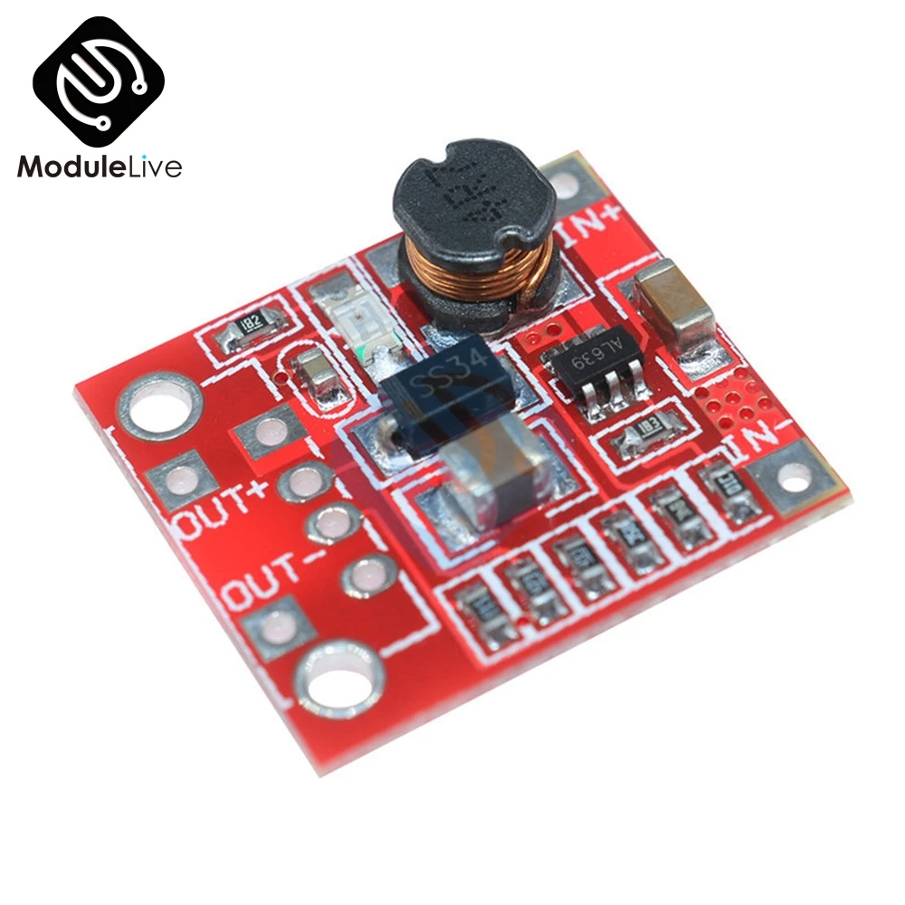 

DC-DC Converter Step Up Boost Module DC 3V to 5V 1A Charger for MP3 MP4 Phone Board Diy Electronic Non-isolated Rectification