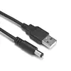 LED Strip Controller 5V 12V USB Power Cable 5.5 x 2.1mm Jack Male DC to USB Connector Extension Wires 1m For Battery Power Bank ► Photo 1/6