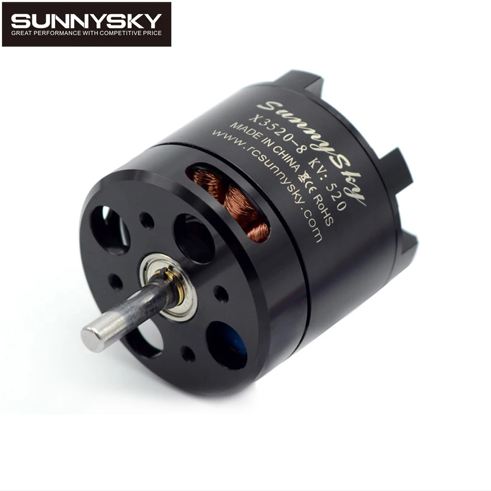 1 шт. Sunnysky X3520 KV520 KV720 KV880 6S бесщеточный мотор для моделей RC беспилотный Квадрокоптер FPV