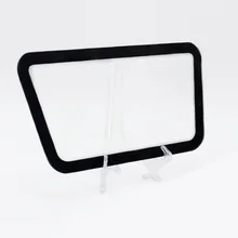 38*19.5cm Car Window Film Display Front/Back Windshield Glass Rear Screen Windscreen Model For Window Foil Displaying MO-B5 hot selling dark gray adhesive rear projection foil 1 524m 0 6m rear projection film foil for shop window display