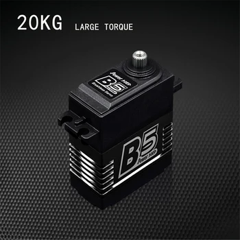 

Power HD B5 20KG Large Torque Brushless Metal Gear Digital Servo For RC Airplane Car 3DF3A RC Drone RC Parts Accs