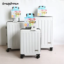 Японский Универсальный колёсный багаж минималистский пансион чемодан на колесиках ультра-тихий известный стильный Дорожный чемодан