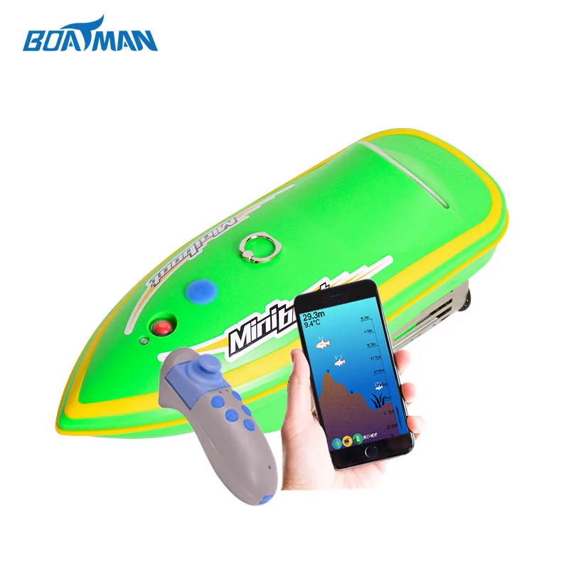 

NO GPS but fish finder optional colors bait boat rc fishing tackle to send bait