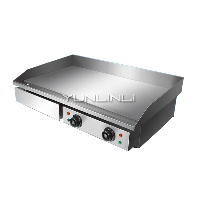 Commercial Electric Griddle Large Capacity Frying Equipment Teppanyaki Furnace for Steak/Fish/Chicken GH-820