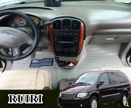 

Top quality! Custom full set car floor mats + trunk mat for Chrysler Pacifica 7 seats 2020-2018 waterproof carpets,Free shipping