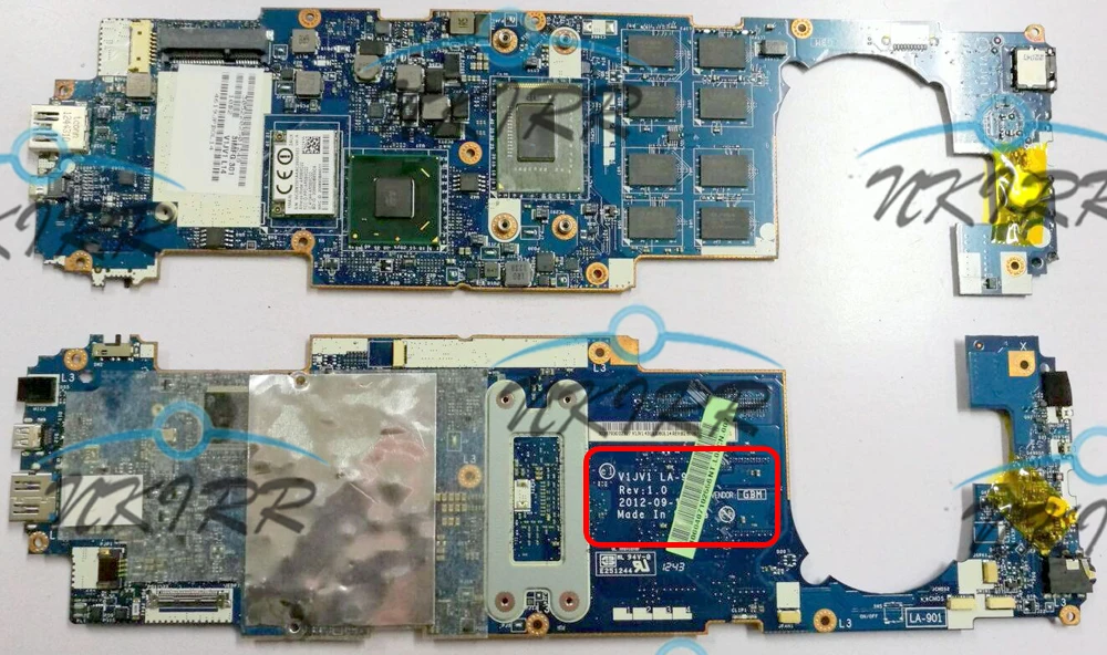 

V1JV1 LA-9011P NBL0E11005 NBL0E11003 NBL0E11001 I3-2365M / I3-2375M 4GB RAM motherboard for Acer Iconia Tab W700 W701