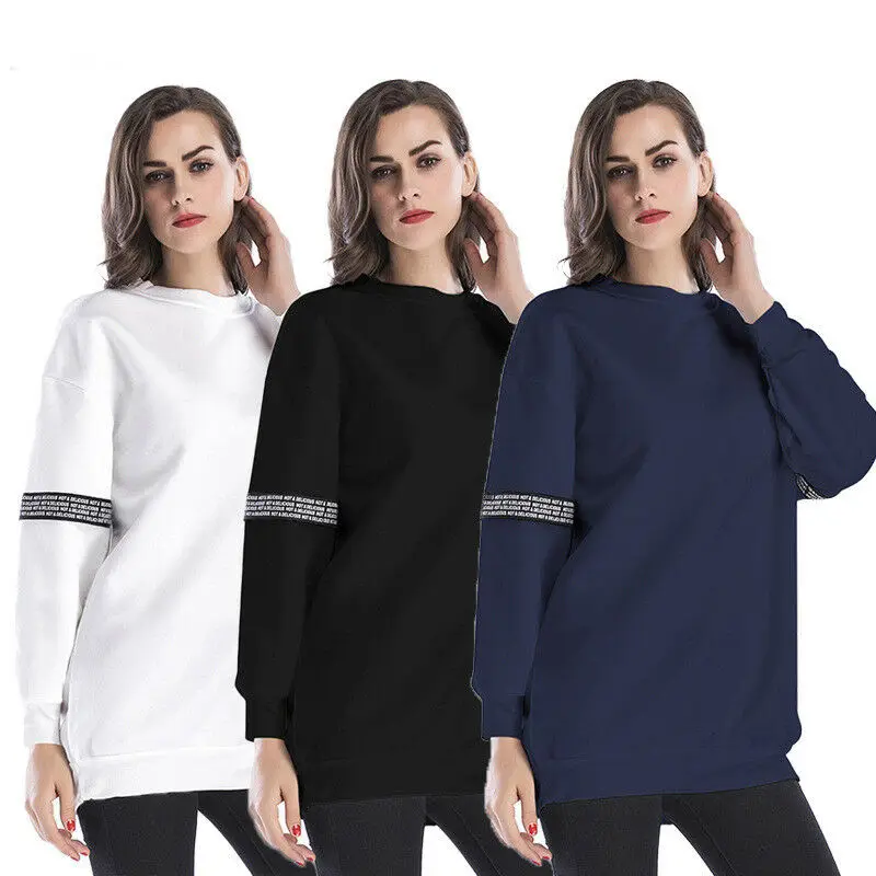 

woman Autumn Hoodie Thick Pullover Winter LongSleeve Sweatshirts Soild 2020 new