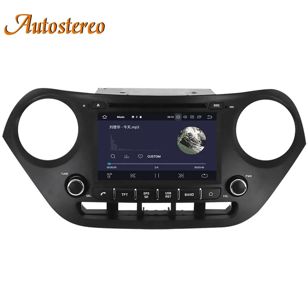 Flash Deal DSP newest Android 9.0 Car DVD Player for Hyundai I10 I-10 2013+ GPS navigation multimedia satnav stereo radio tape recorder Nav 3