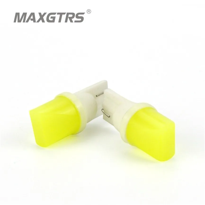 

5pcs Ceramic Car Interior LED T10 194 COB W5W Wedge Door Instrument Side Light Bulb Lamp Car Light Source 12V For Toyota Honda