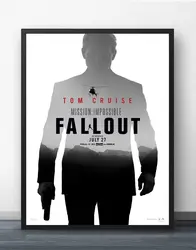 Миссия невыполнима Fallout Фильм Уолл Книги по искусству Краски Настенный декор отпечатки на холсте холст Книги по искусству плакат масляной