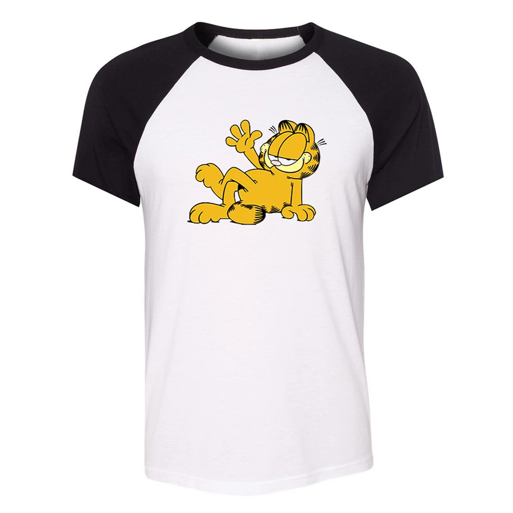 

Garfield Cat Funny Short Sleeve T Shirt Men Boy Unisex Finding Nemo Regal Blue Tang Dory T-shirt Summer Patchwork Tshirt Tees