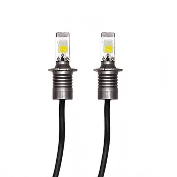 

BEESCLOVER High Power COB LED Front Fog Lights for Cars Trucks Monochrome + Flash Mode Yellow 1 Pairs Car fog driving light