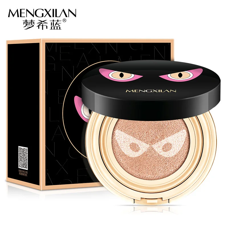 

Mengxilan Little Monster Air Cushion CC Cream(1 Free Refill)Whitening Liquid Foundation Concealer Moisturizing BB Cream Makeup