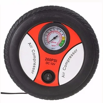 

Car Air Pump Household Mini Tire Shape 12V Air Pump 16 Cylinder Inflatable Pump Electric Air Compressor Car Repair Accessories