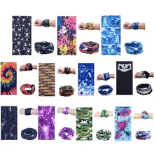 Волшебная повязка на голову для спорта на открытом воздухе, грелка для шеи, велосипедная маска для езды на велосипеде, повязка платок на голову, бандана, тюрбан, Пиратская шапка