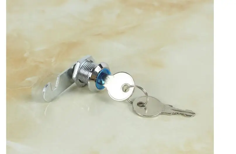 

2pcs/lot! Cam Lock High Quality Mail Box File Cabinet Desk Drawer Lock with 2 Keys DIY Cabinet Tools 16mm /20mm/ 25mm /30mm