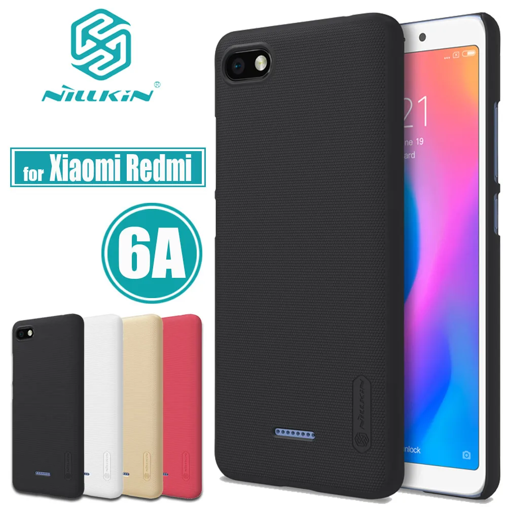 

Xiaomi Redmi 6A Cases Redmi 6A Cover Nillkin Frosted Matte Hard PC Plastic Phone Bag Back Case for Xiaomi Redmi 6A Capa Nilkin