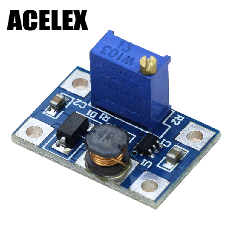 Smart font b Electronics b font DC DC SX1308 Step UP Adjustable Power Module Step Up