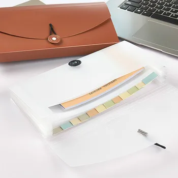 

Plastic File Holder Folder Binder Paper Folder Bill Bag Small Document Storage Pouch Package Office Organization School Supplies