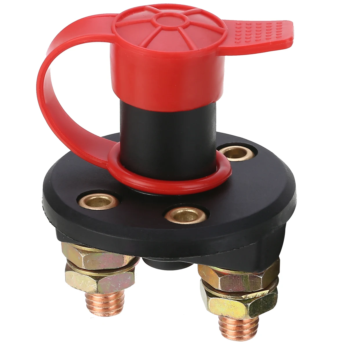 1pc Truck Boat Car Battery Disconnect Switch Power Isolator Cut Off Switch + 2 Removable Keys For Marine ATV Accessories Tool