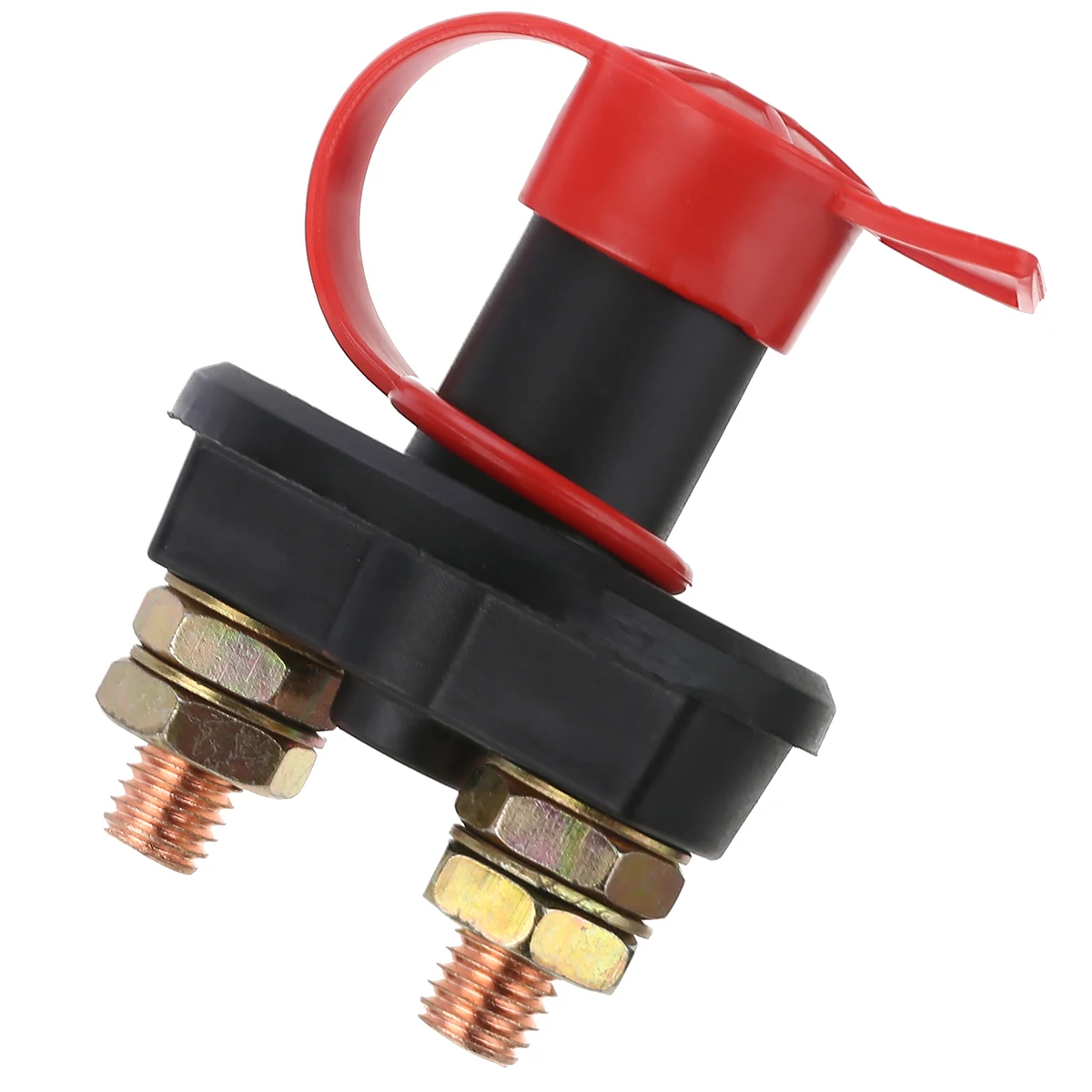 1pc Truck Boat Car Battery Disconnect Switch Power Isolator Cut Off Switch + 2 Removable Keys For Marine ATV Accessories Tool