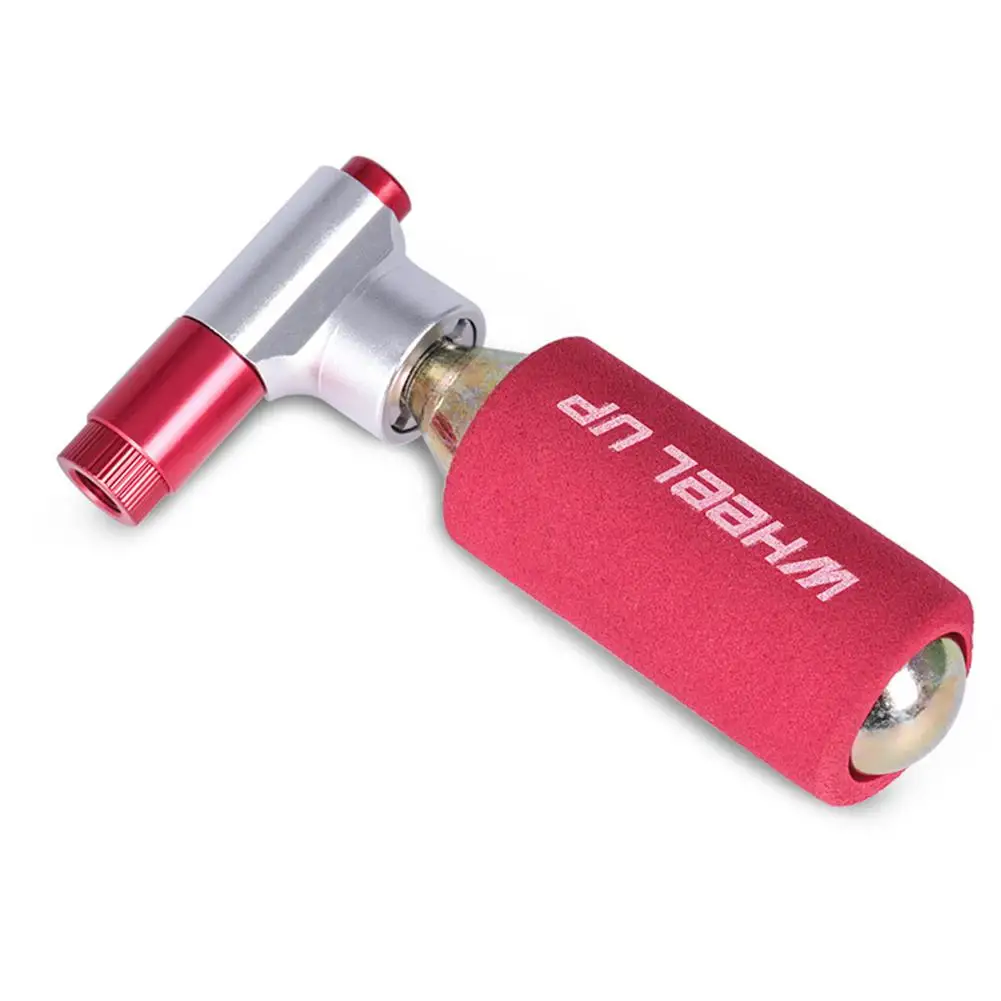 

Bike Mini Portable Bicycle Pump Nozzle CO2 Compact Pump Bicycle Mountain Bike Accessories Cycling Pump Presta Schrader Tire