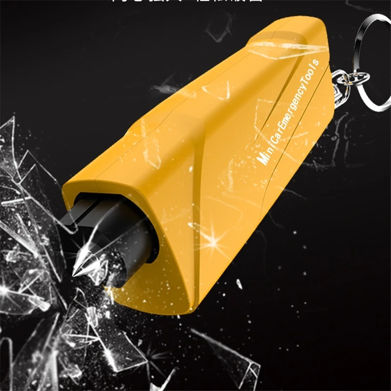 Multi-function Car Safety Hammer Car With Glass Broken Crushed Fire Hammer Escape Life-saving Artifact Car Window Breaker