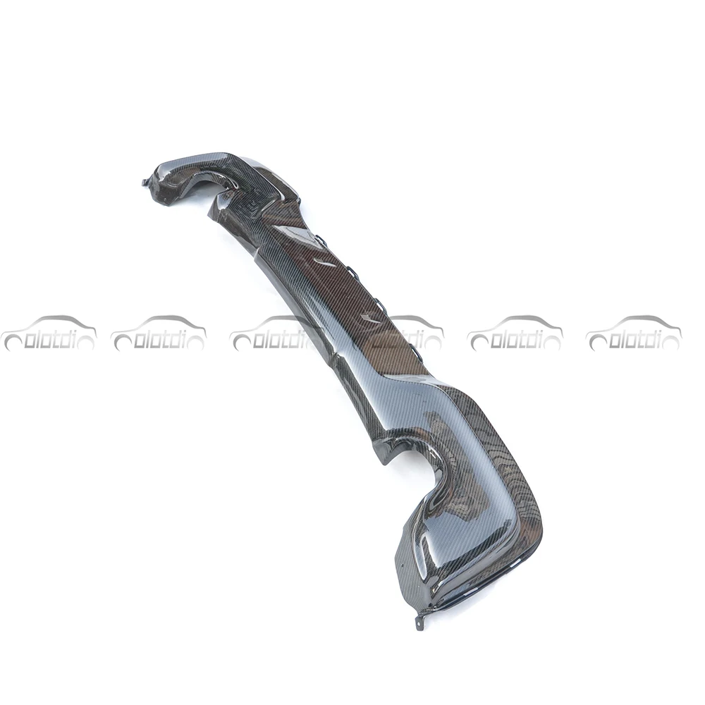 F20 3D estilo de coche de fibra de carbono tope posterior labio difusor para BMW serie 1 F20 M M-TECH. sólo M135i 2012-14