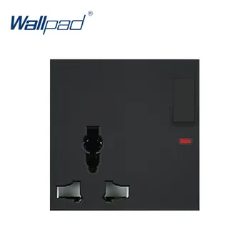 

Wallpad 3 Pin Multifunction Socket Universal Socket Key Switch Function Key For Module only 55*55mm