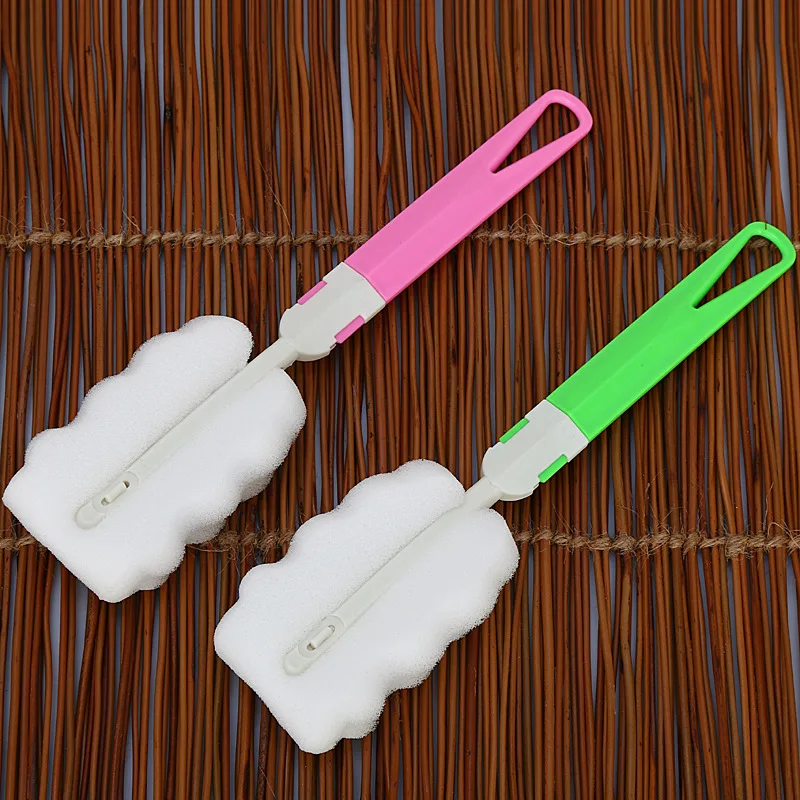 

multifunctional  Cleaning Brush Cup Brush Bottle Brush Nipple Brush Washing tool Random Color Wholesale 1pcs nps08