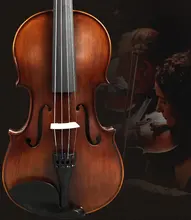 Пихта 1/8 1/4 1/2 3/4 4/4 скрипка рукоделие violino с музыкальными инструментами с скрипичный смычок и чехол