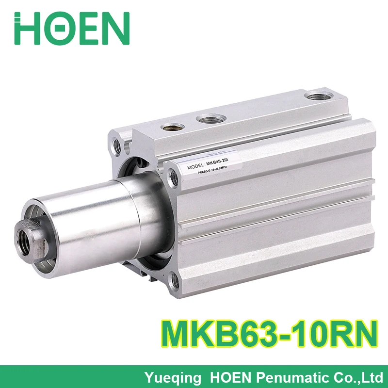 MKB63*10RN SMC Type Double acting Rotary Clamp Air Pneumatic Cylinder MKB Series 63mm bore 10mm stroke MKB63-10RN pneumatic air cylinder of mxh6 10 smc type
