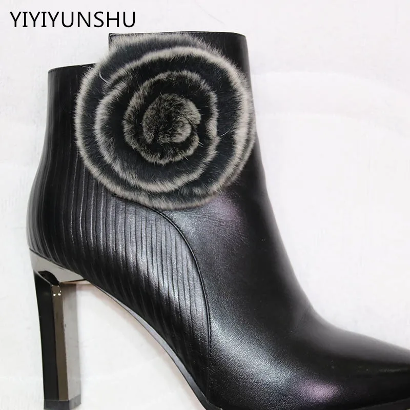 

Genuine Rex Rabbit Fur Pom Poms Flower Ball For Shoes Hats Real Fur Bags Accessories Pompon Natural Rex Fur Pompom Fur Flower