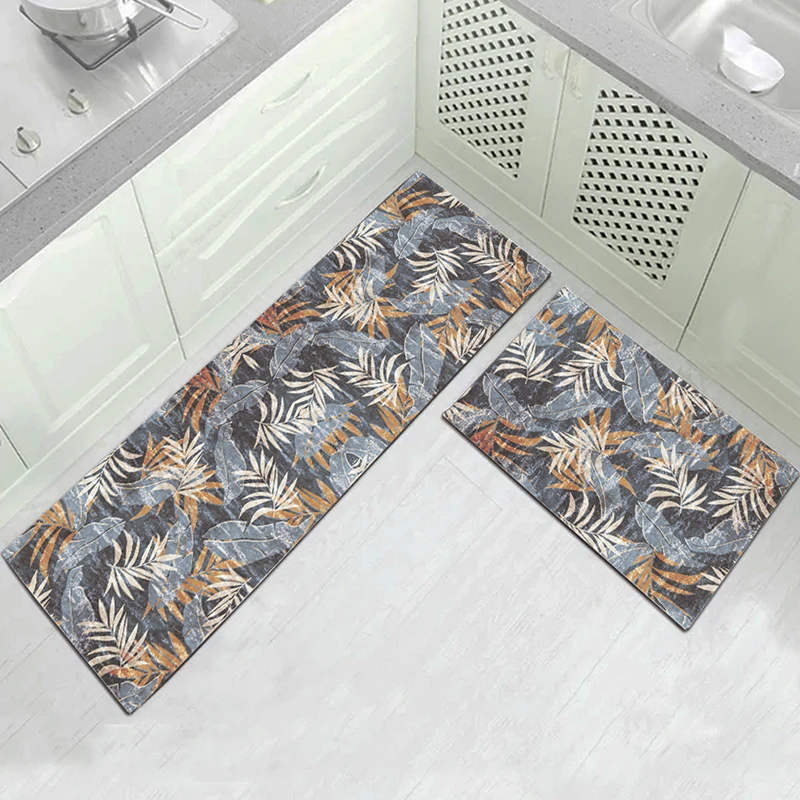  Zeegle Anti-slip Table Chair Floor Mats Kitchen Carpet Living Room Area Rugs Absorbent Bathroom Mat