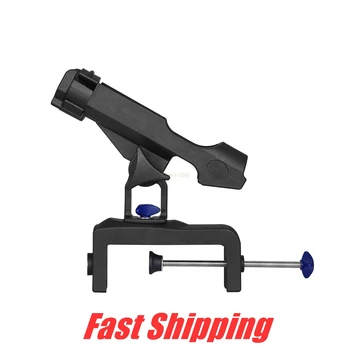

Nylon plastic 360 degree adjustable fishing rod bracket for Kayak Boat Support Pole stand holders clamp Fishing gear accessories