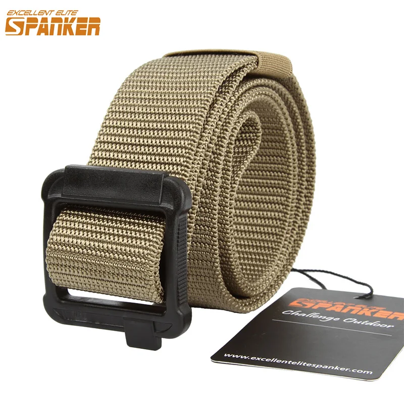 

EXCELLENT ELITE SPANKER Tactical Military Equipment Waistband Simple Decent Inner Duty Belt Outdoor Hunting Sport 1.5 Inch Width