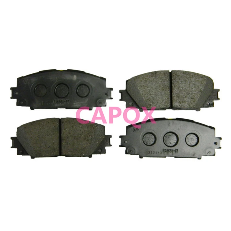 CAPQX высокое качество передний(дисковый тормоз) комплект колодки 04465-52260 52260-04465 Для YARIS 2007- VIOS 2012-2005 VITZ 2005- BELTA