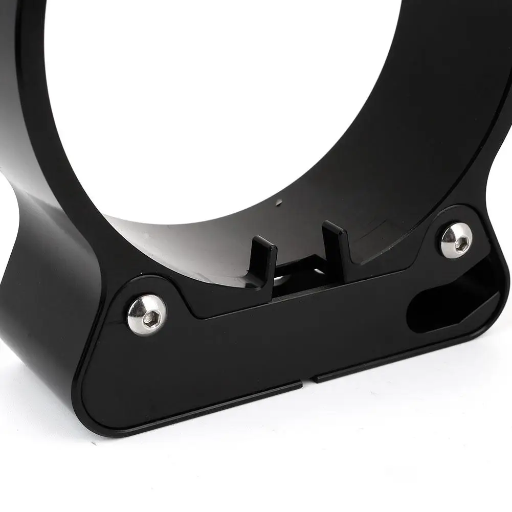 

2Pcs/Set Black Speedometer Bracket Speedometer Holder Universal Durable Support Motorcycle Gauge Mounting Bracket for Harley