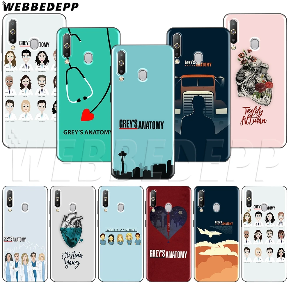 

WEBBEDEPP Grey Anatomy TPU Soft Case for Samsung Note 10 Plus A10S A20S A30S A40S A50S A60 A70 M10 M20 M30