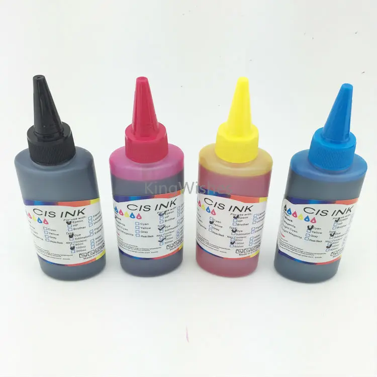 

South America For HP950/951 4 Color x 100ML Dye Ink For HP Officejet Pro8100 Pro8600 Pro8610 8620 8630 8640 8660 8615 8625