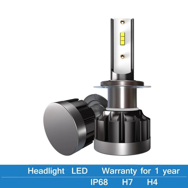 H1 H4 H7 H11 Светодиодный лампа 72W фары для 12000LM/комплект CSP 9005/HB3 9006/HB4 9012 для автомобильных фар 6000K 12V авто для фар головного света и противотуманных фар с возможностью креативного лампы