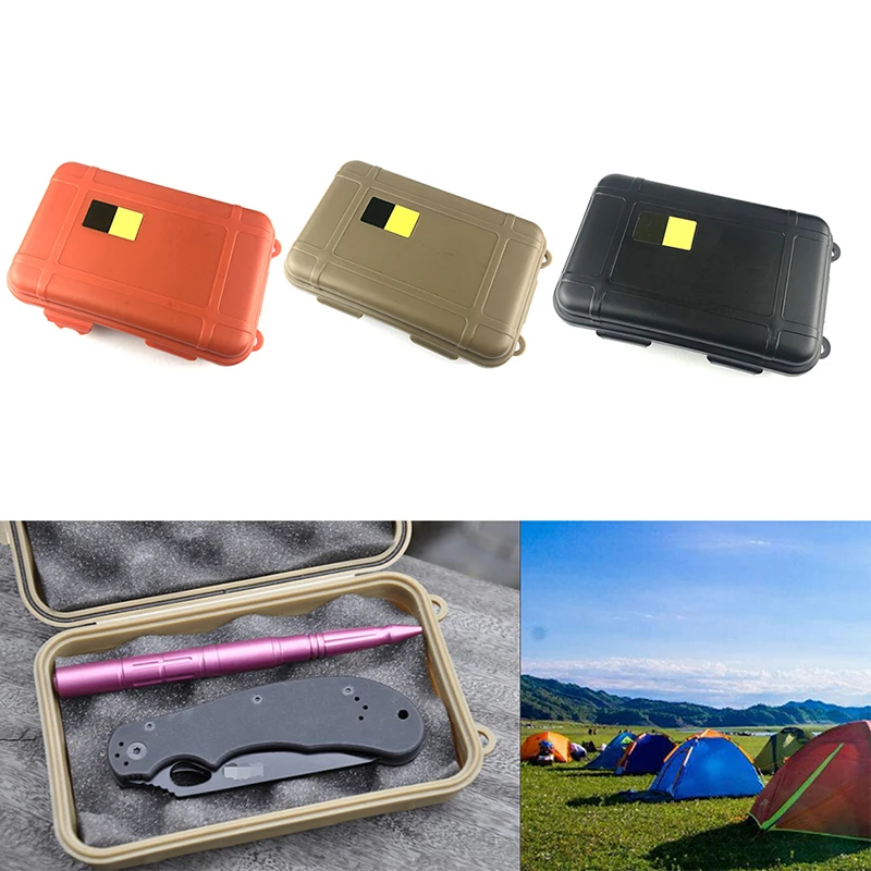 1PC Outdoor Case Waterproof Box Phone Case Shockproof Airtight Survival