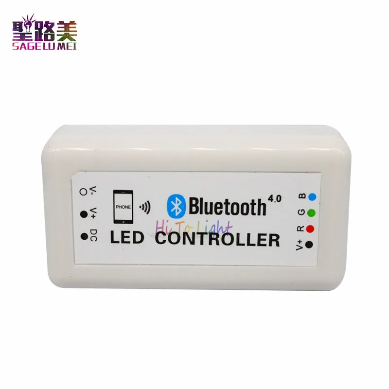 

Bluetooth RGB led controller for led strip led module,support Bluetooth version 4.0 ,Iphone 4s or above,Magic LED Light software