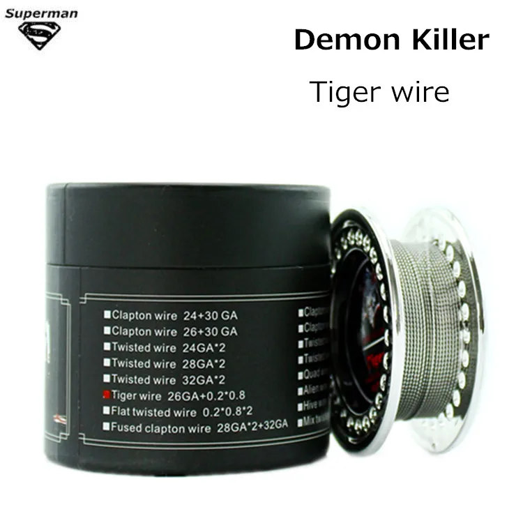 Оригинальный провод Demon Killer tiger скрученный alien fused clapton плоский микс для