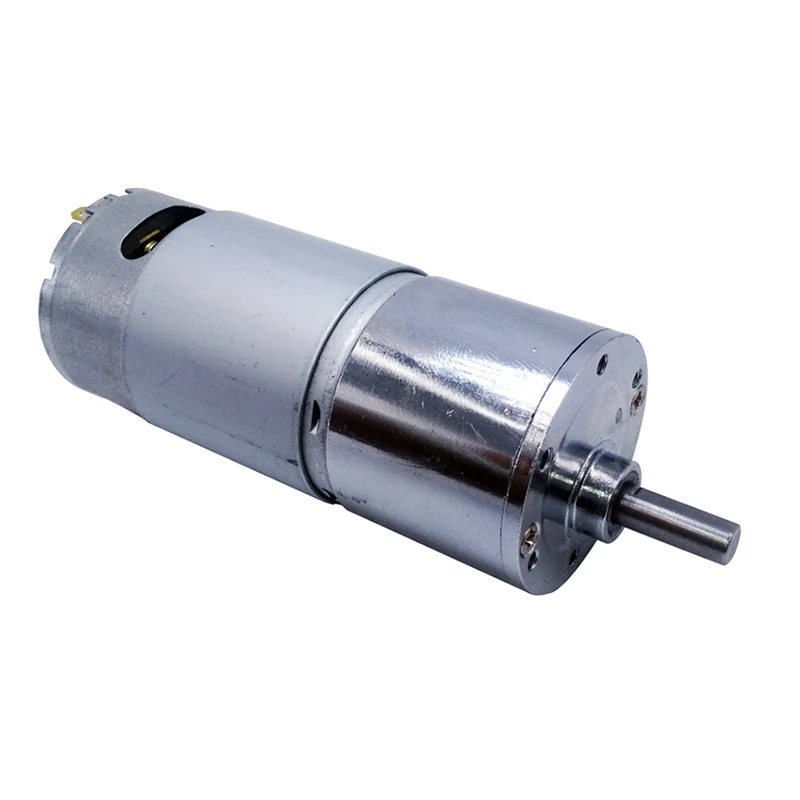 Dc gear motor 12 V GB37RH dc motor de 24 V rs555 5 rpm 10 RPM 20 RPM 45 rpm 80 RPM a 100 rpm, 120 RPM a 200 rpm de torsión grande