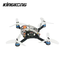 Гоночный Дрон Kingkong FPV EGG 136 мм BNF W/F3 4в1 10A BLehil_S 25 МВт/100 мВт 16CH 600TVL для многовинтовой части приемника модели RC