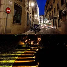 20-светодиодный настенный светильник на солнечной батарее для дома, двора, дорожек, бассейна, гаража, патио, садовый коридор