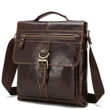 Модная сумка из натуральной кожи, Для мужчин сумка через плечо сумки Для Мужчин's Портфели человек Повседневное через плечо сумка через плечо; сумка