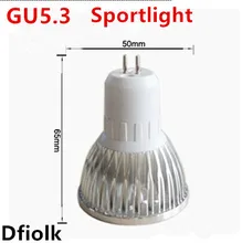 10 pcs Super Bright 9 W 12 W 15 W GU5.3 lampada LEVOU 110 V 220 V Dimmable Levou Holofotes quente Natural Branco GU5.3 Esfria CONDU