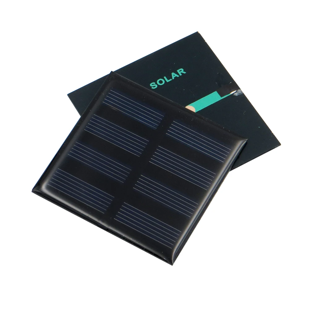 10pcs 2V 150mA 0.3Watt Solar Panel Standard Epoxy Polycrystalline Silicon DIY 